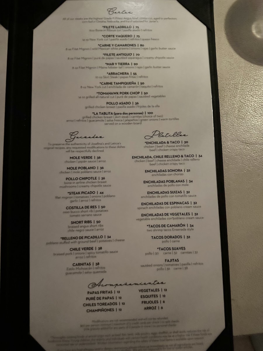 Javier's Restaurant - Newport Beach Menu - Image 5